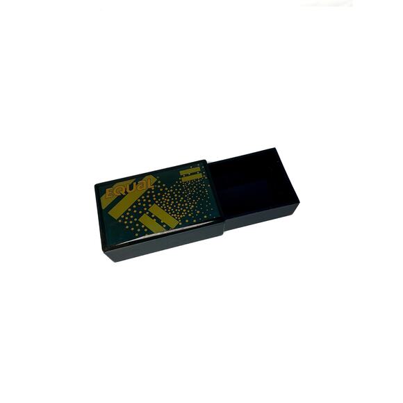 Vintage Trinket Box Plastic Equal Sugar Packet Pocket Box - 1980s Advertisement - Picture 4 of 5